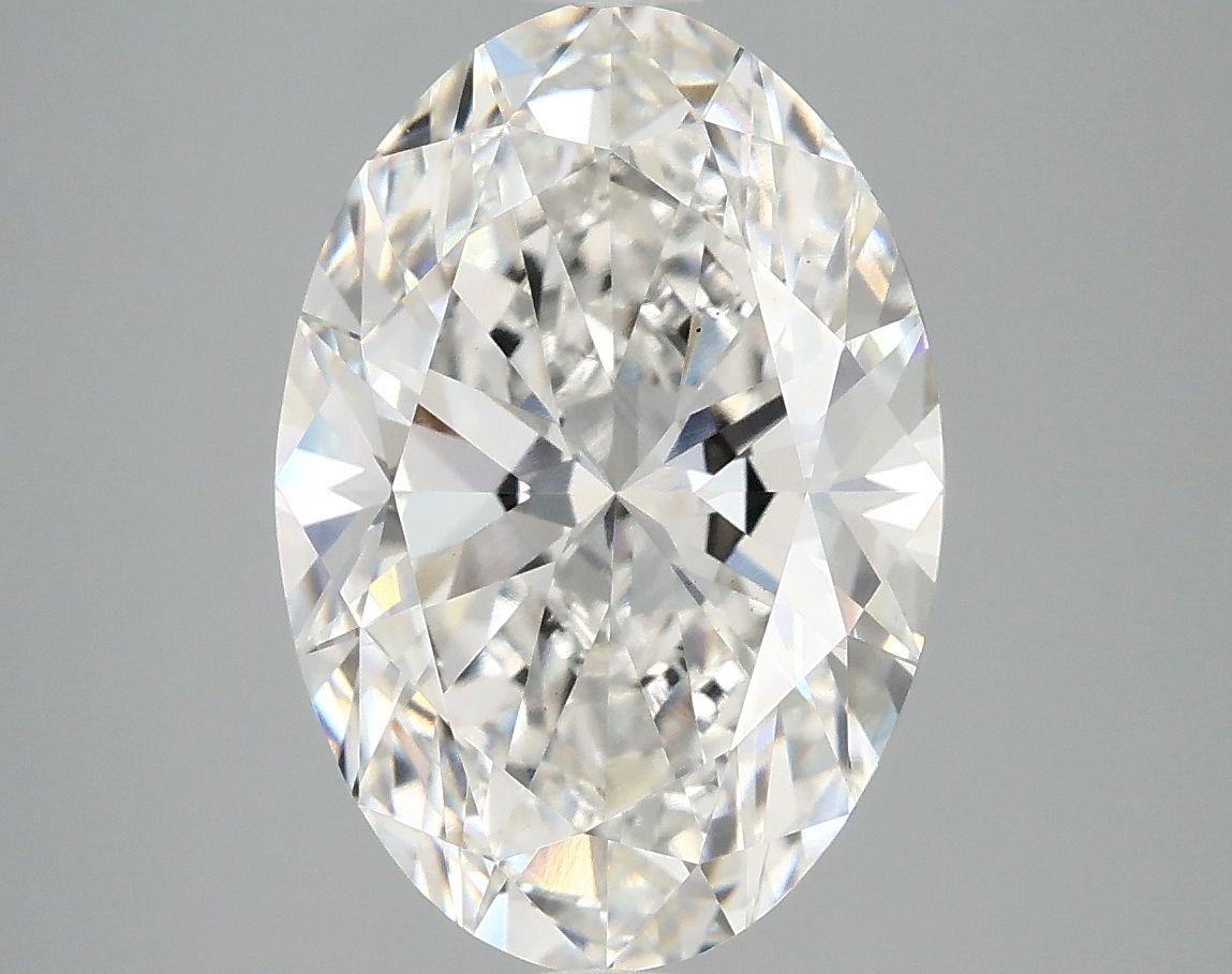 4.05 ct. oval Lab Grown Diamond front image