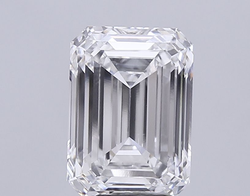 6.04 ct. emerald Lab Grown Diamond front image