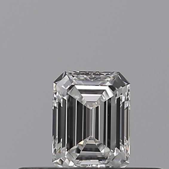 Diamant Émeraude 0.23 ct - Couleur E - Pureté VVS2