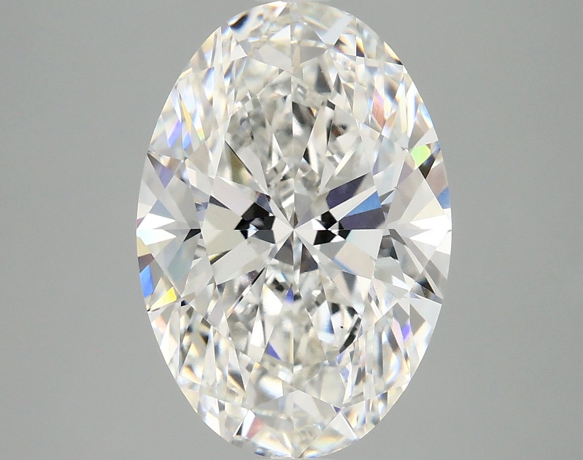 4.06 ct. oval Lab Grown Diamond front image