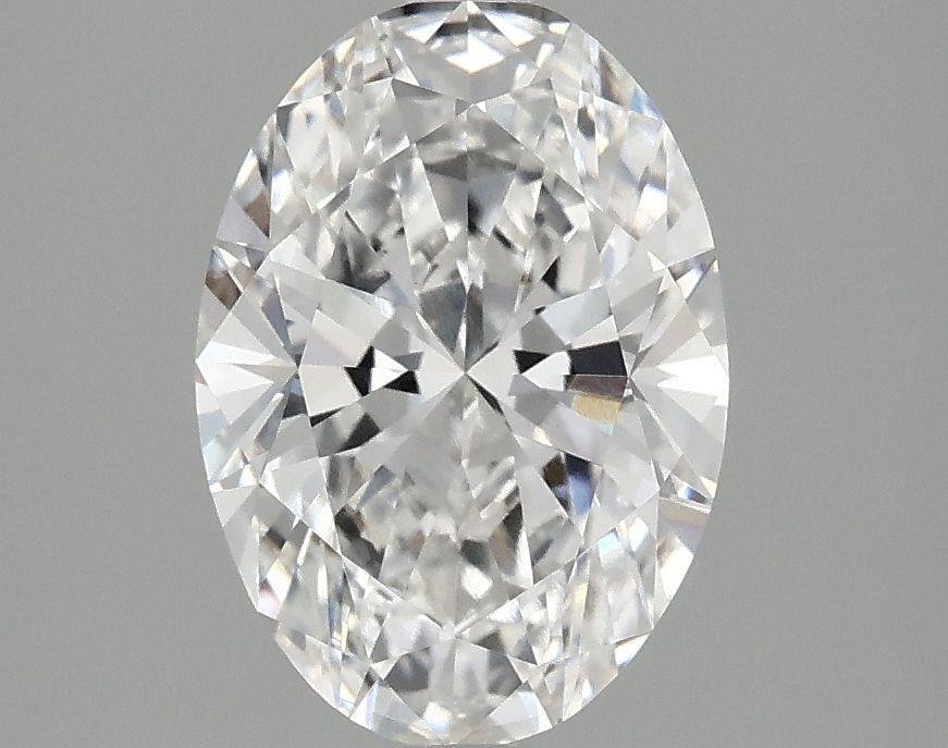 2.10 ct. oval Lab Grown Diamond front image