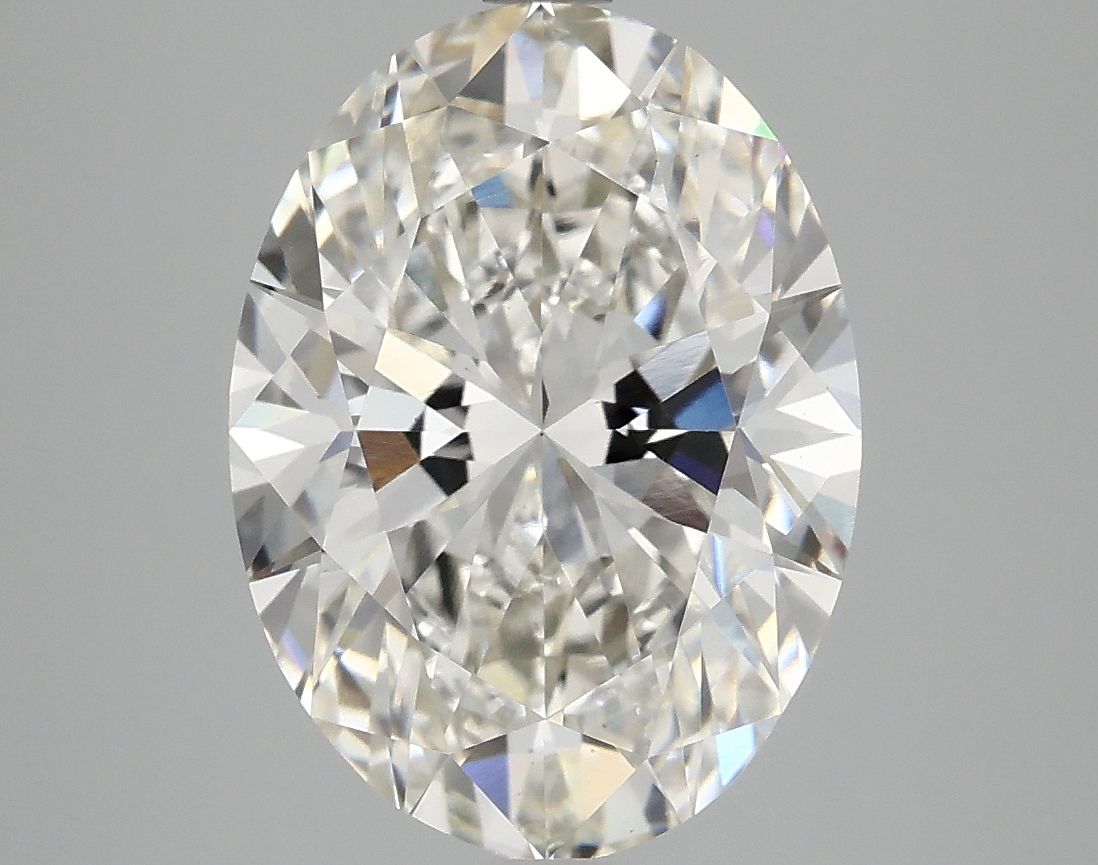 4.02 ct. oval Lab Grown Diamond front image