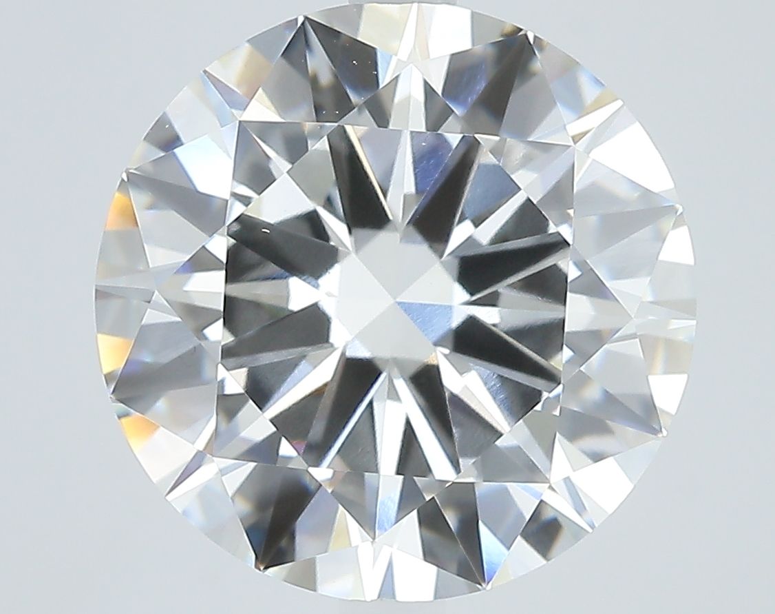 7.04 ct. round Lab Grown Diamond front image