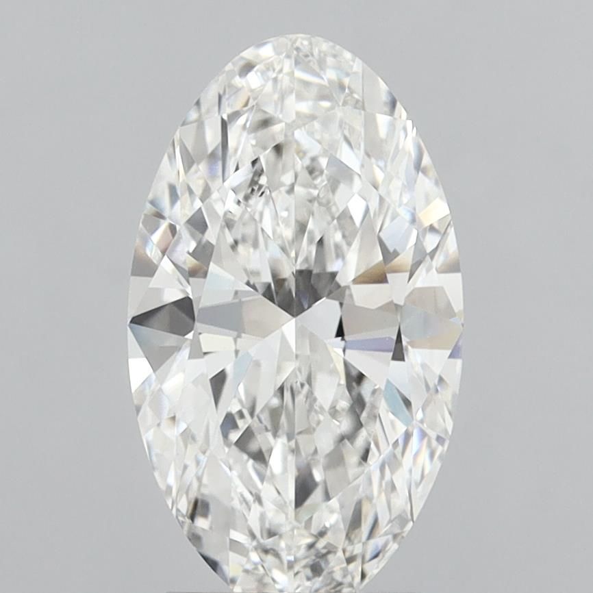 3.08 ct. oval Lab Grown Diamond front image