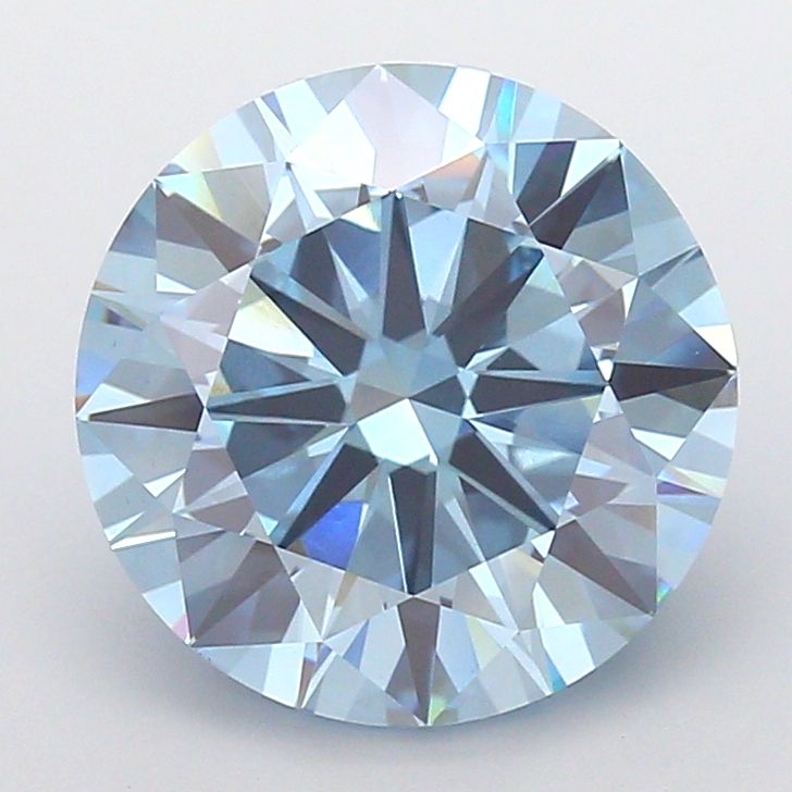 6.87 ct. round Lab Grown Diamond front image