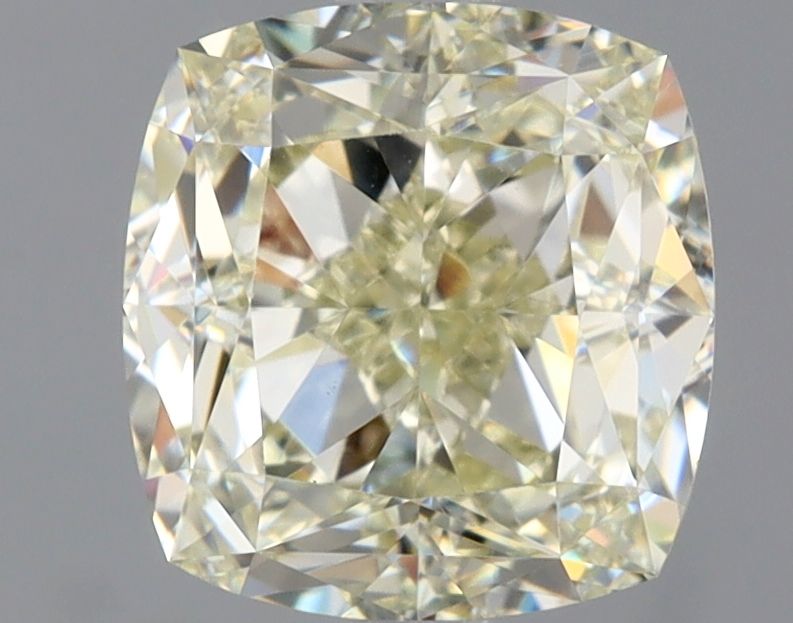 2.03 Carat Cushion brilliant Diamond O-P VVS1