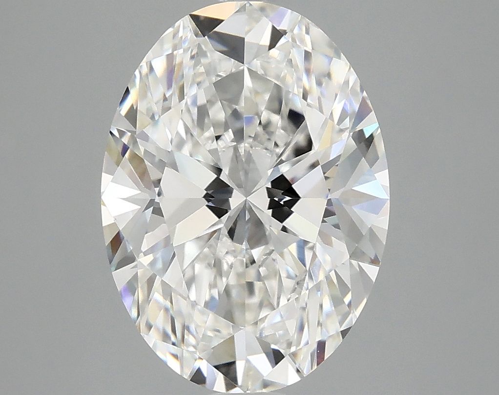 3.92 ct. oval Lab Grown Diamond front image