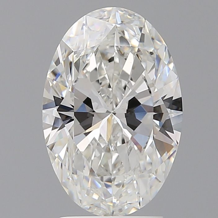 3.03 ct. oval Lab Grown Diamond front image