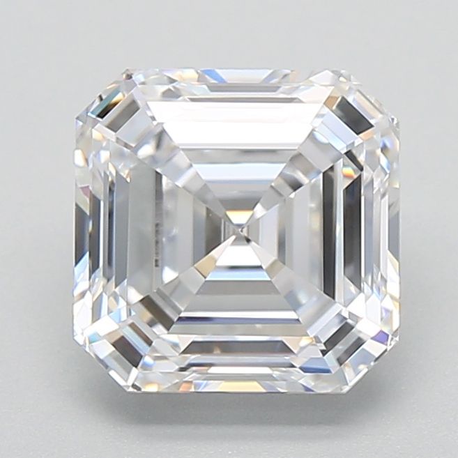 2.54 ct lab-grown Asscher Diamond