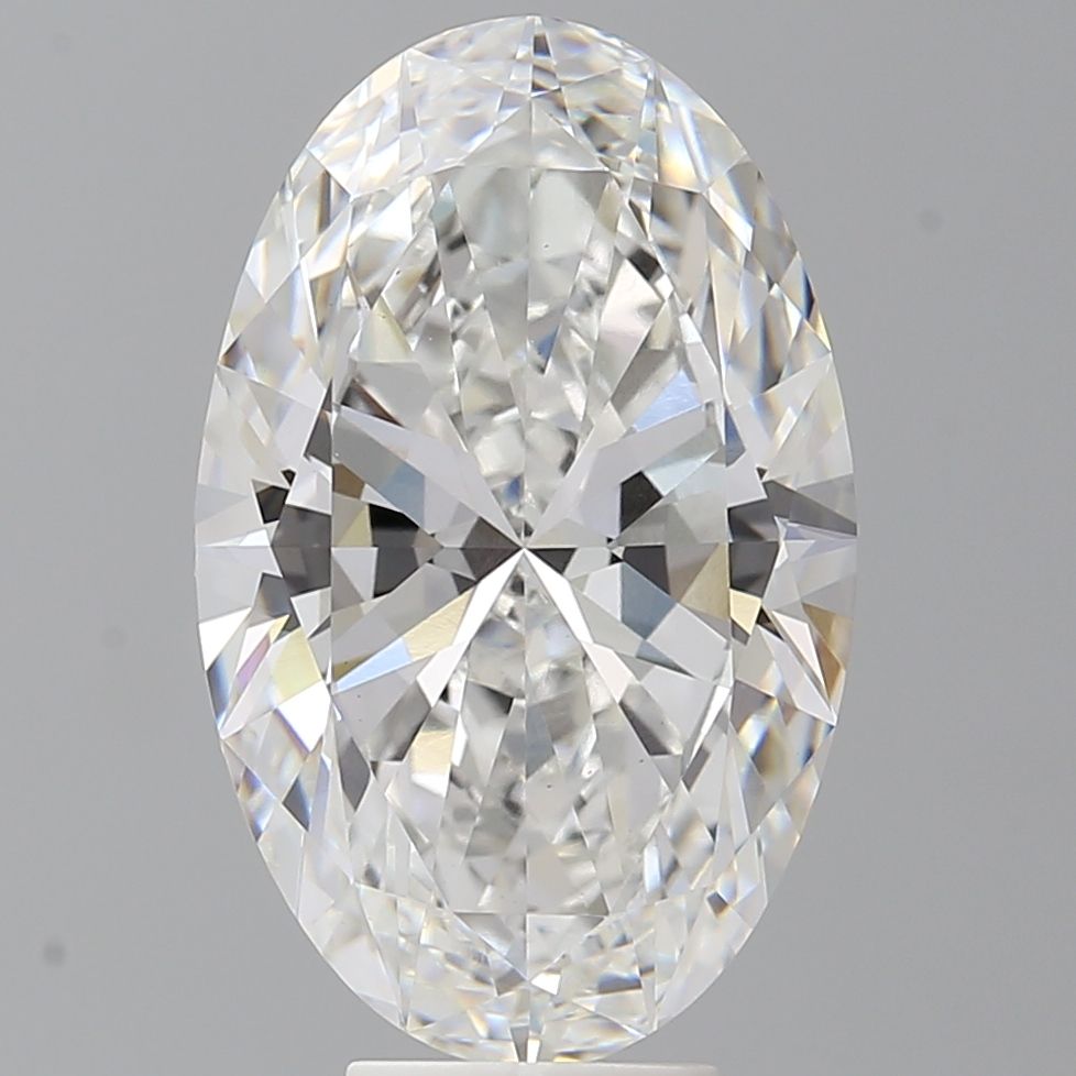 7.10 ct. oval Lab Grown Diamond front image