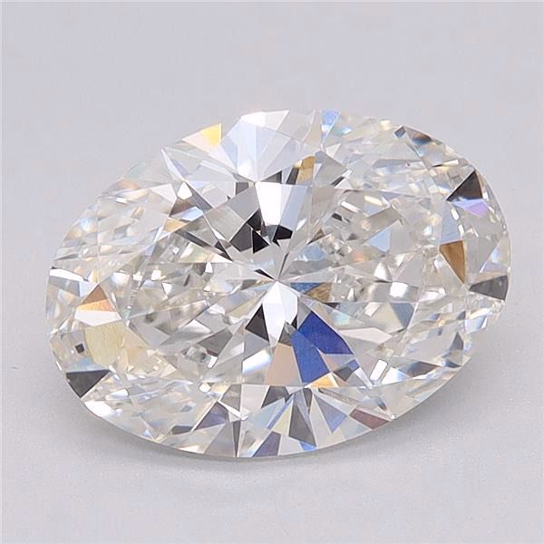 4.05 ct. oval Lab Grown Diamond front image