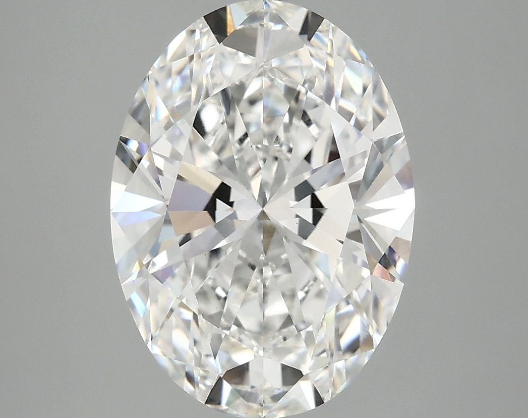3.73 ct. oval Lab Grown Diamond front image