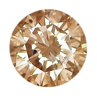 0.32ct Round CHAMPAGNE SI1