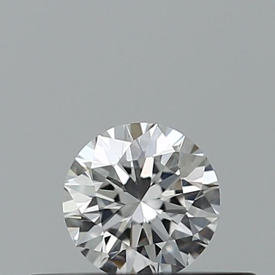0.19 Carat Round Diamond D VVS2