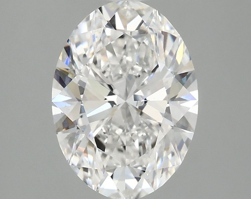 2.02 ct. oval Lab Grown Diamond front image