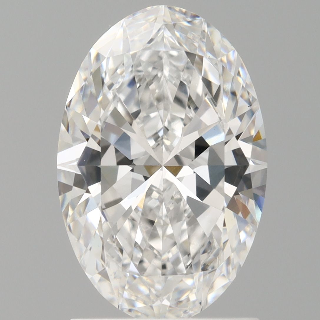 1.59 ct. oval Lab Grown Diamond front image