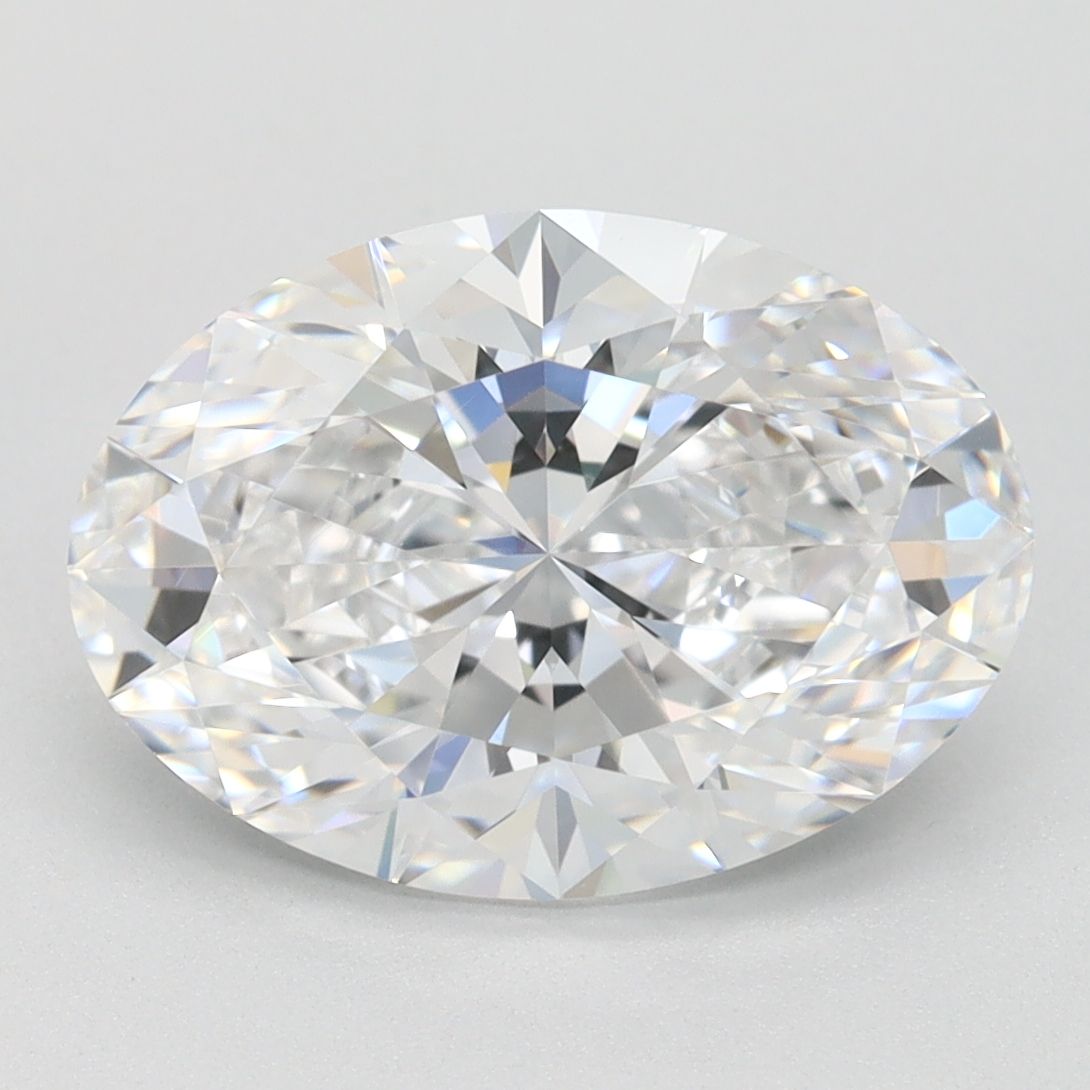 3.02 ct. oval Lab Grown Diamond front image