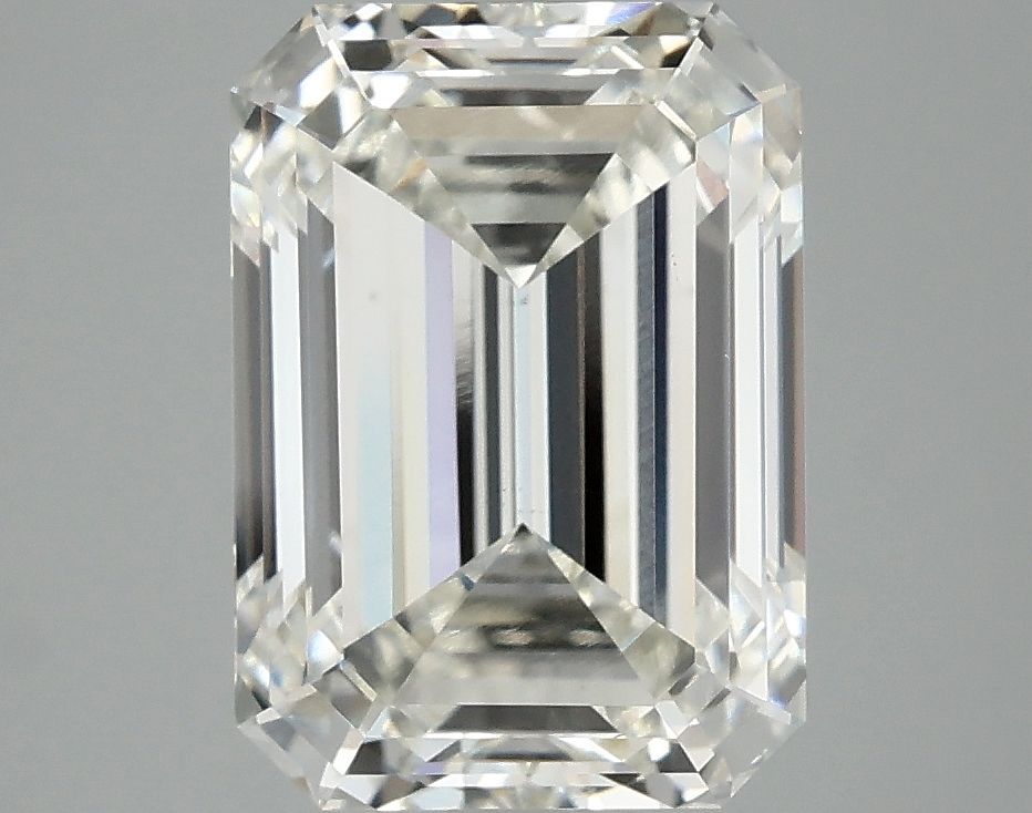 4.10 ct. emerald Lab Grown Diamond front image