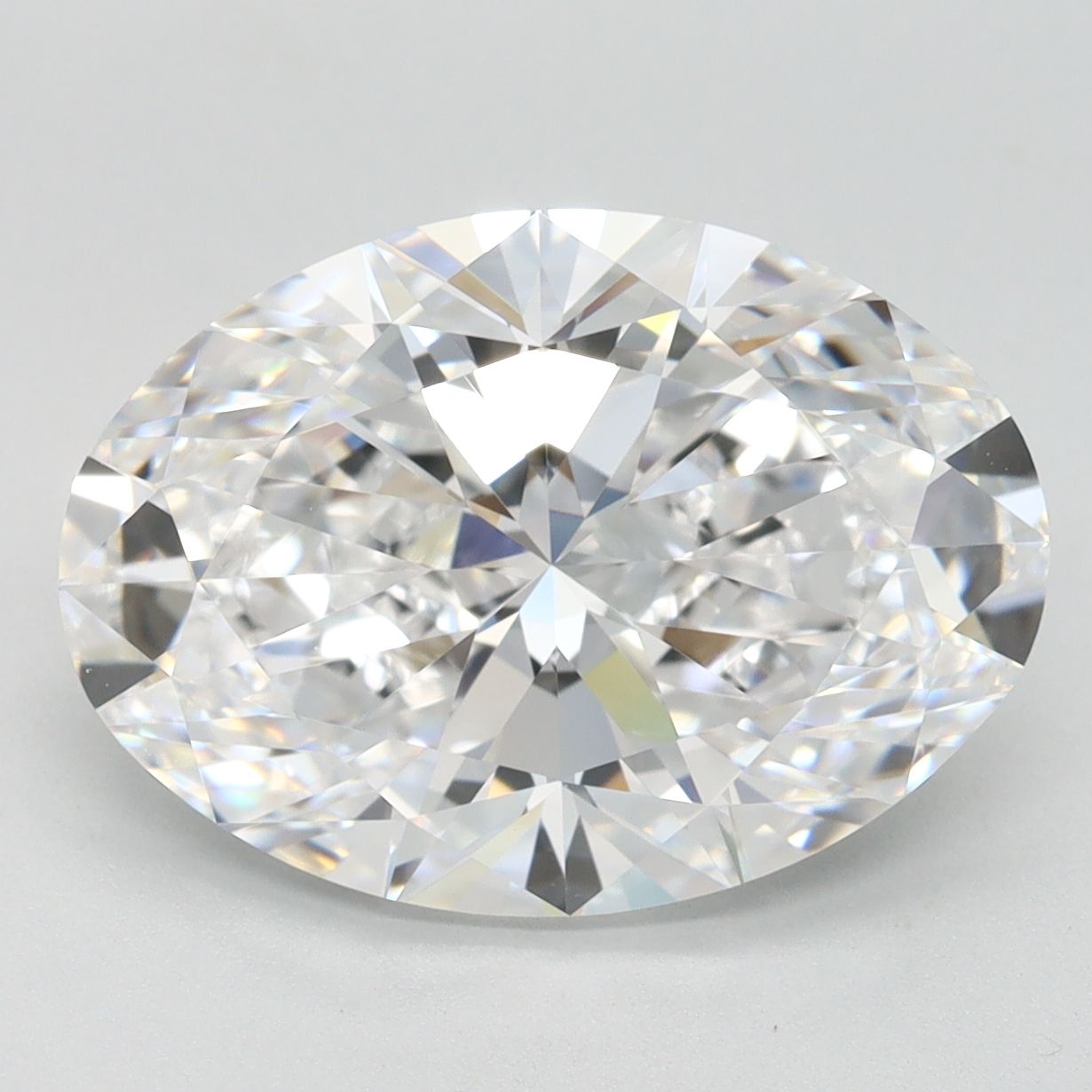 4.58 ct. oval Lab Grown Diamond front image