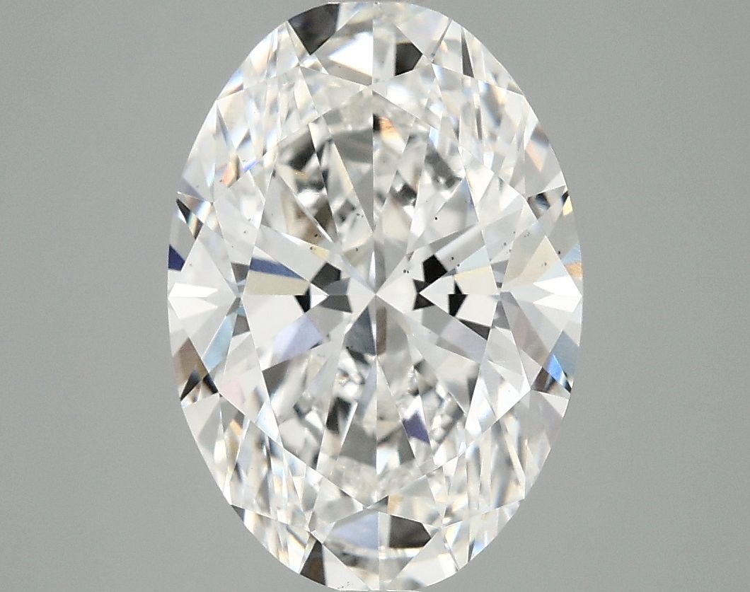 4.08 ct. oval Lab Grown Diamond front image