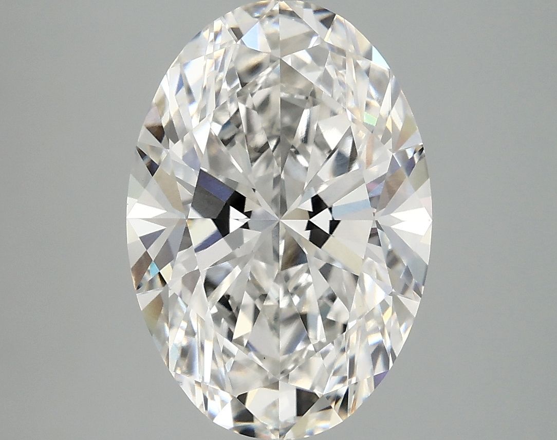 4.09 ct. oval Lab Grown Diamond front image