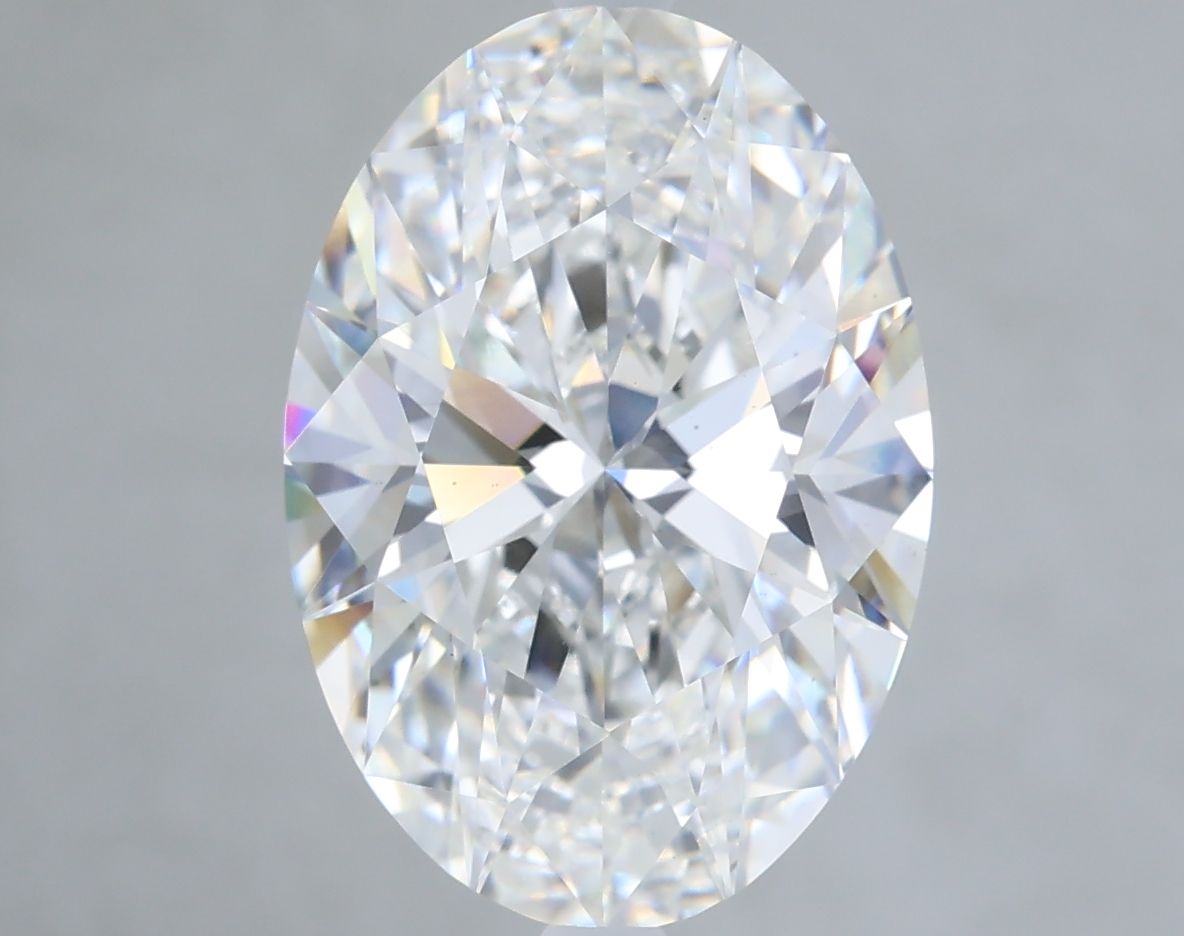 5.04 ct. oval Lab Grown Diamond front image
