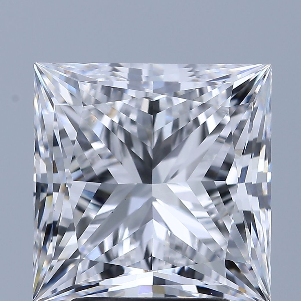 3.28 ct. princess Lab Grown Diamond front image