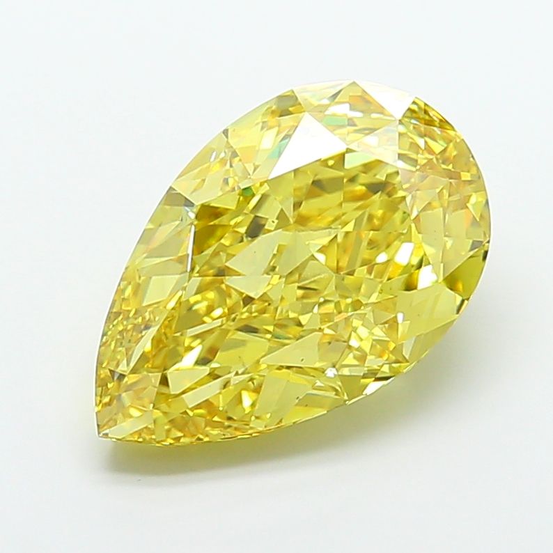 13.03 ct. pear Lab Grown Diamond front image