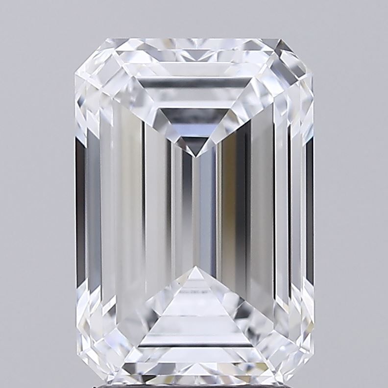 3.03 ct. emerald Lab Grown Diamond front image