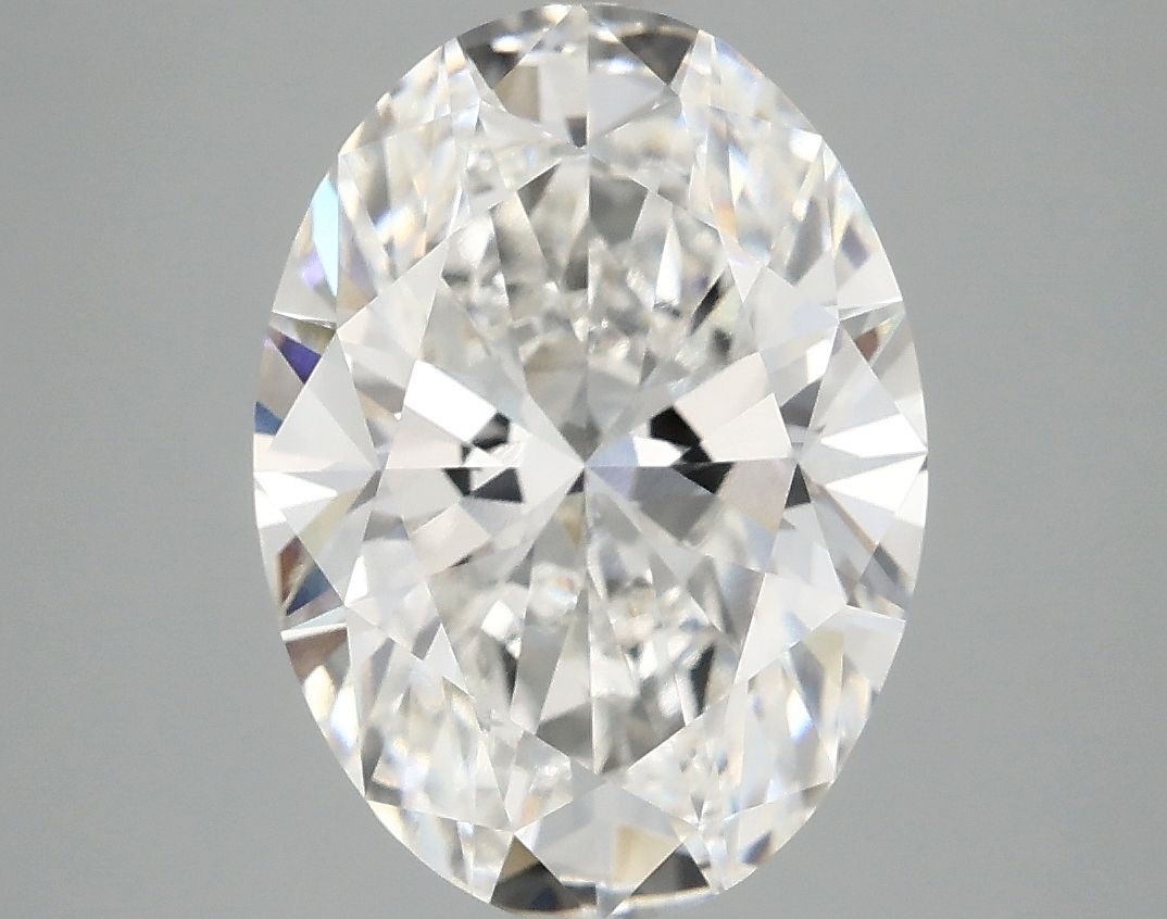 4.10 ct. oval Lab Grown Diamond front image