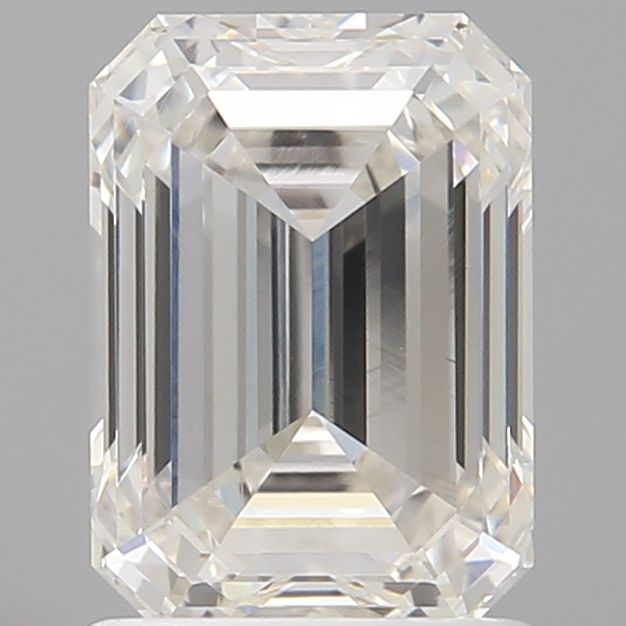 Diamant Émeraude 1.51 ct - Couleur F - Pureté VVS2