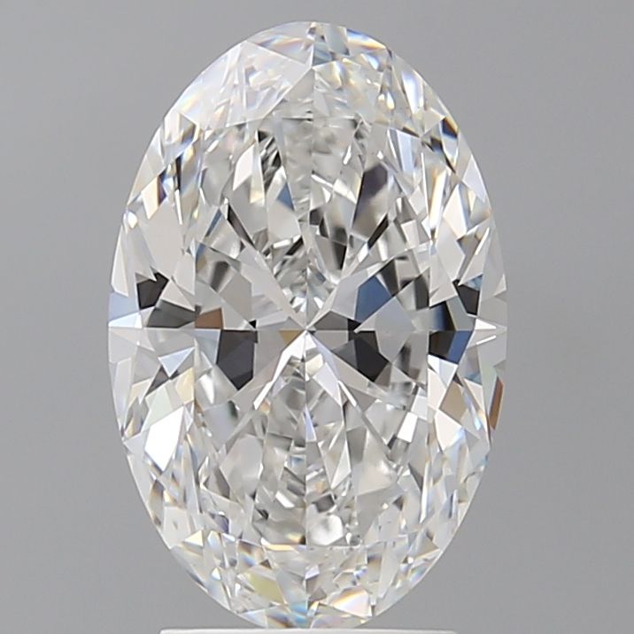 3.08 ct. oval Lab Grown Diamond front image