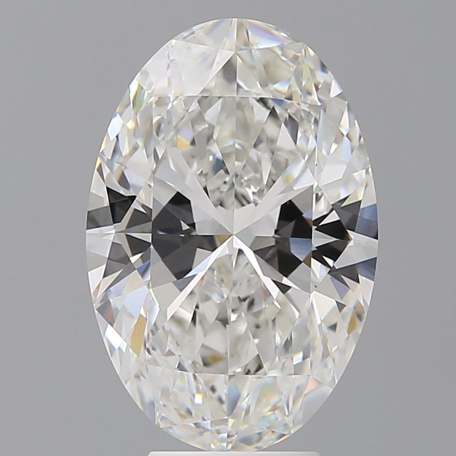 6.01 ct. oval Lab Grown Diamond front image