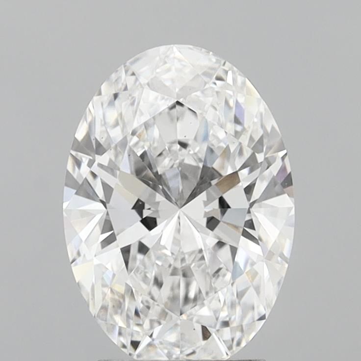 3.05 ct. oval Lab Grown Diamond front image