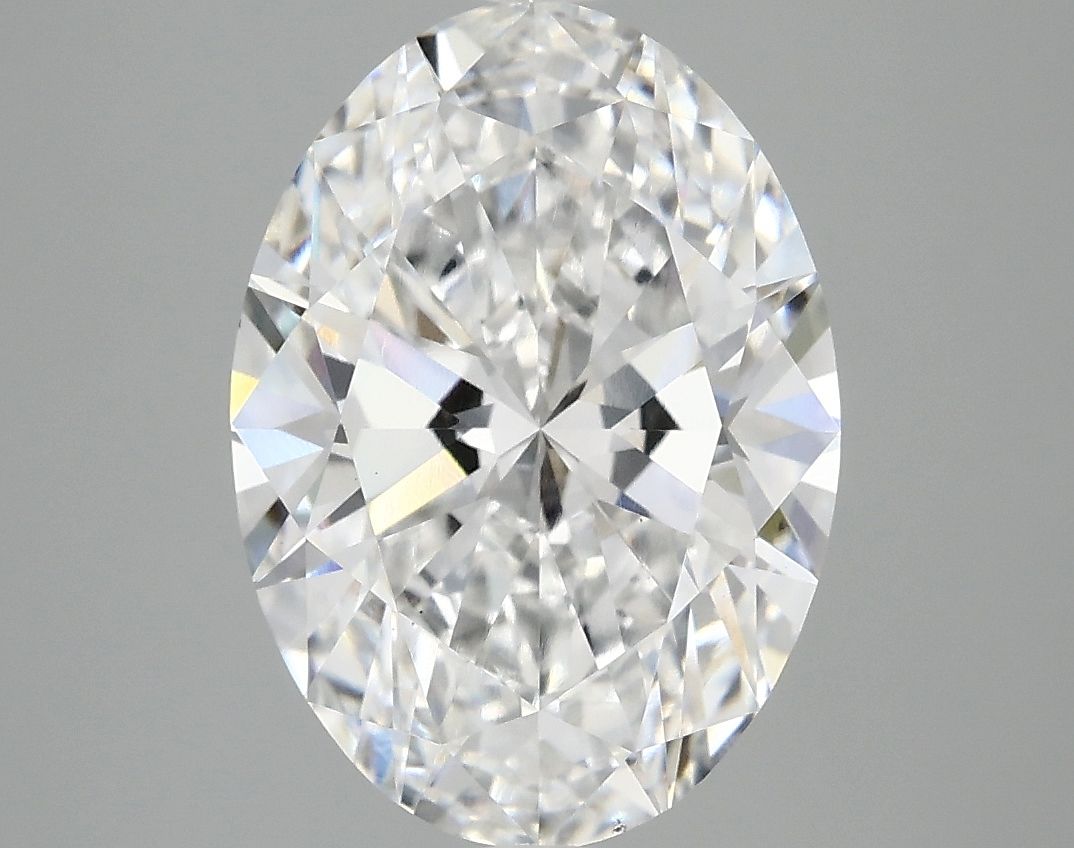 3.92 ct. oval Lab Grown Diamond front image