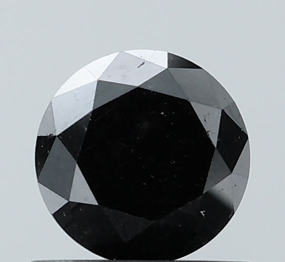 0.93 Carat Round Diamond Black VS1