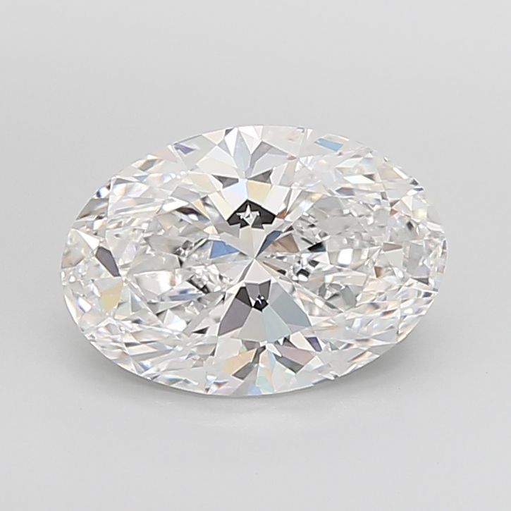 6.03 ct. oval Lab Grown Diamond front image