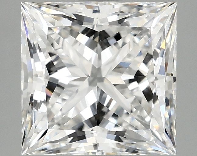 2.45 ct. princess Lab Grown Diamond front image
