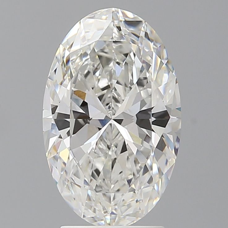 3.04 ct. oval Lab Grown Diamond front image