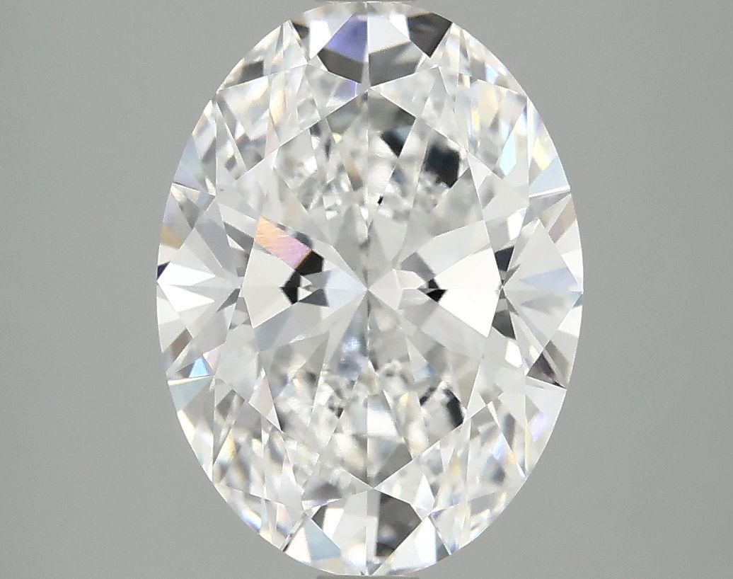 3.91 ct. oval Lab Grown Diamond front image