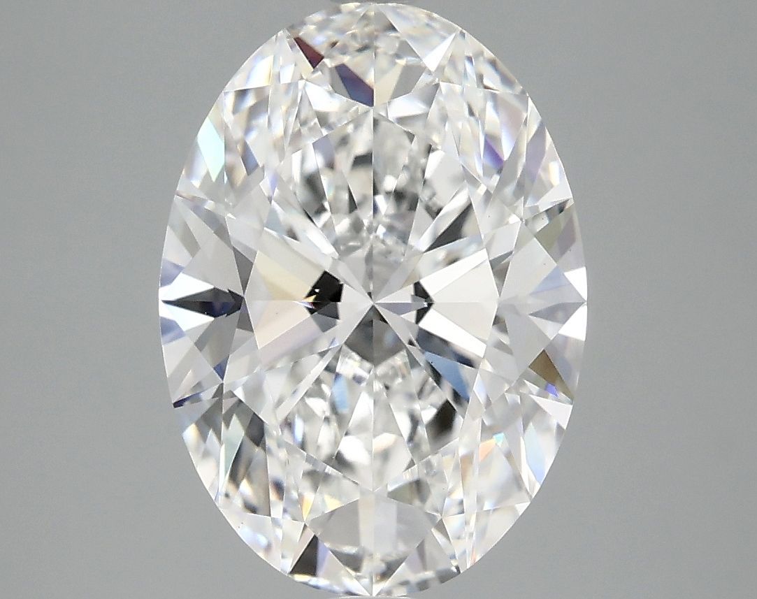 4.10 ct. oval Lab Grown Diamond front image