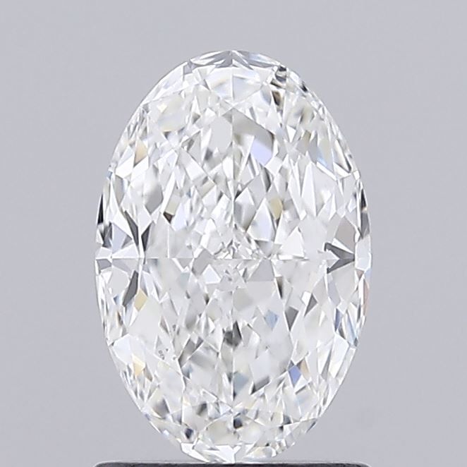 1.37 ct. oval Lab Grown Diamond front image