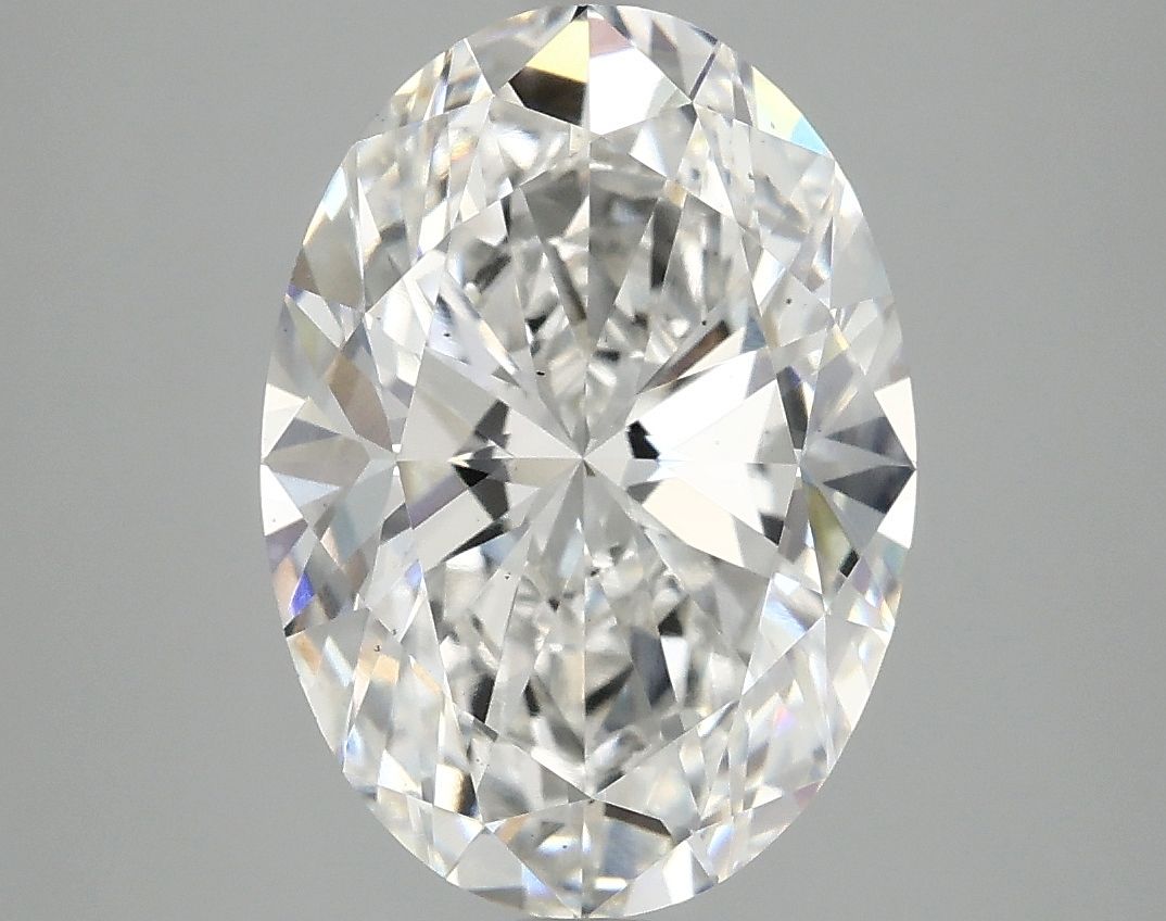 3.95 ct. oval Lab Grown Diamond front image