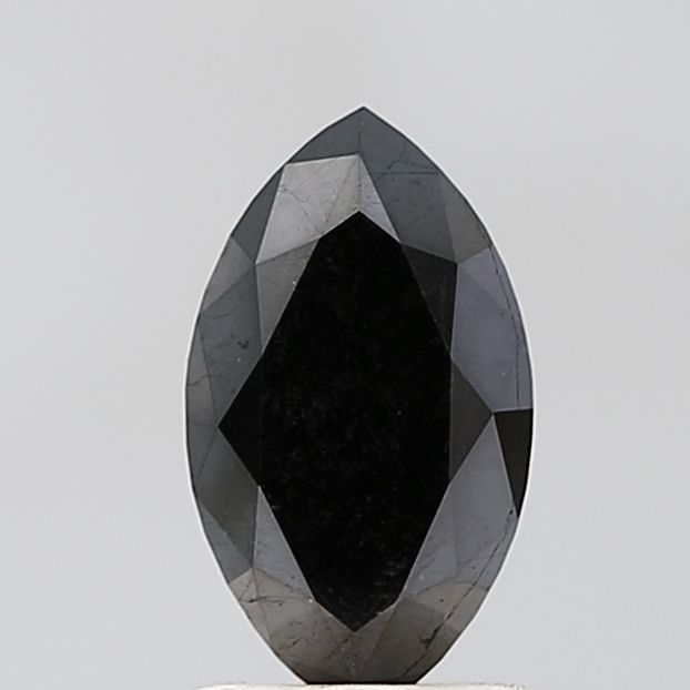 1.59 Carat Marquise Diamond Black VS1
