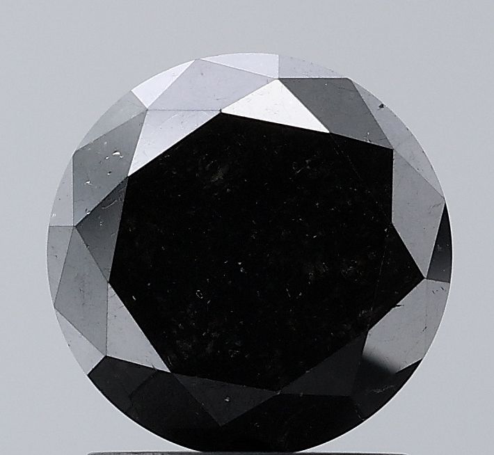 1.78 Carat Round Diamond Black VS1