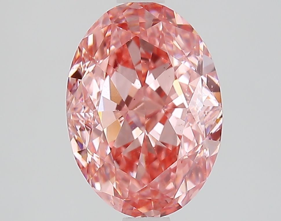 2.71 ct. oval Lab Grown Diamond front image