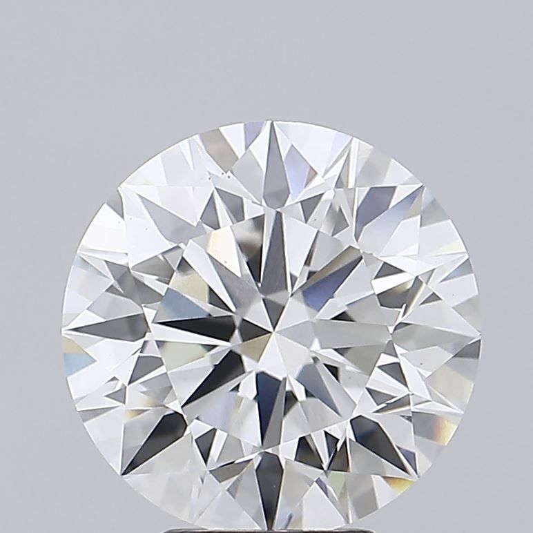 6.01 ct. round Lab Grown Diamond front image