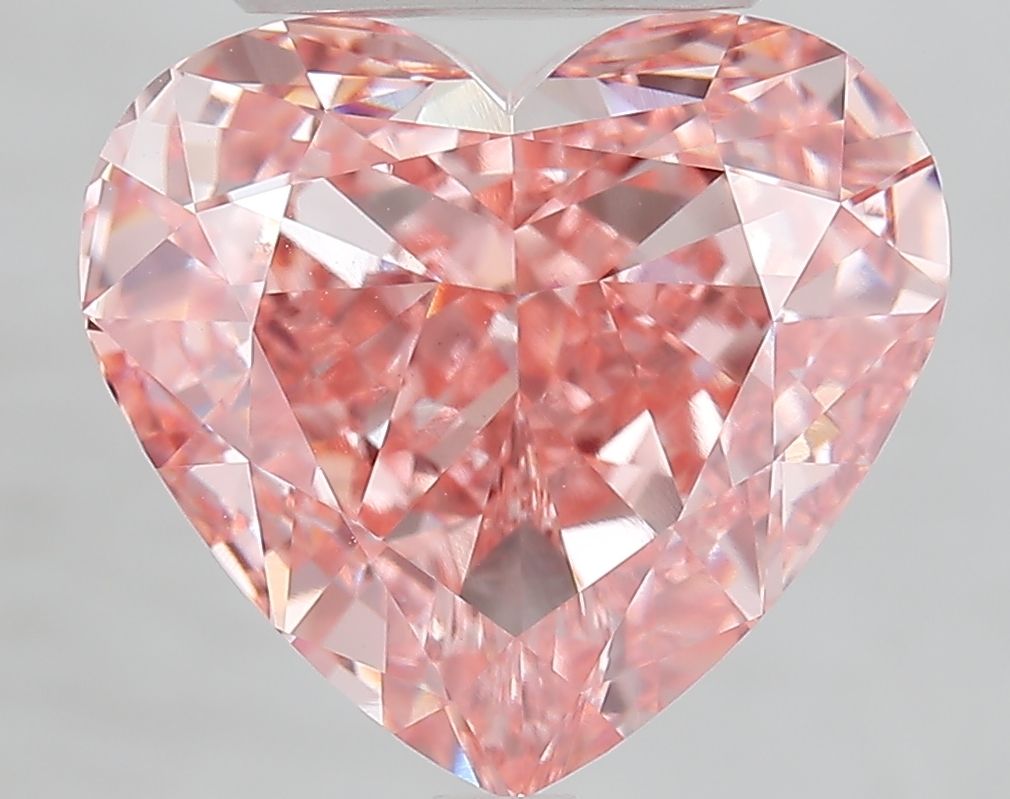 7.88 ct. heart Lab Grown Diamond front image