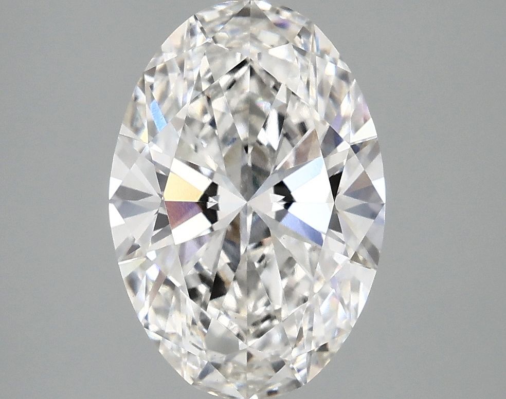 2.75 ct. oval Lab Grown Diamond front image