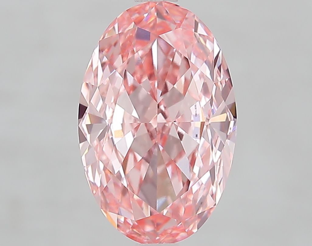 3.65 ct. oval Lab Grown Diamond front image